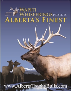 4X (CHOICE 4 ISSUES) LEFT PAGE OF THE CENTRE SPREAD ADVERTISING WAPITI WHISPERING AND ALBERTA'S FINEST